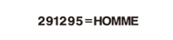 291295=HOMME