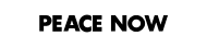 PEACE NOW