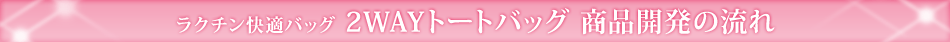 ���N�`�����K�o�b�O �V��2WAY�g�[�g�o�b�O ���i�J���̗���
