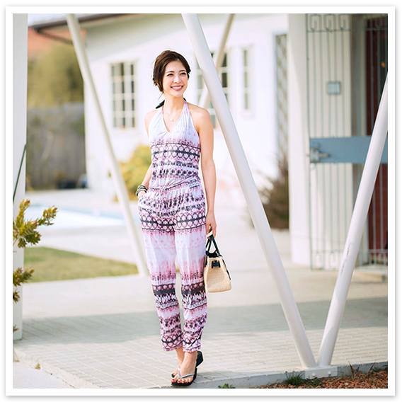 体型カバーも美脚見えも期待できるオールインワン