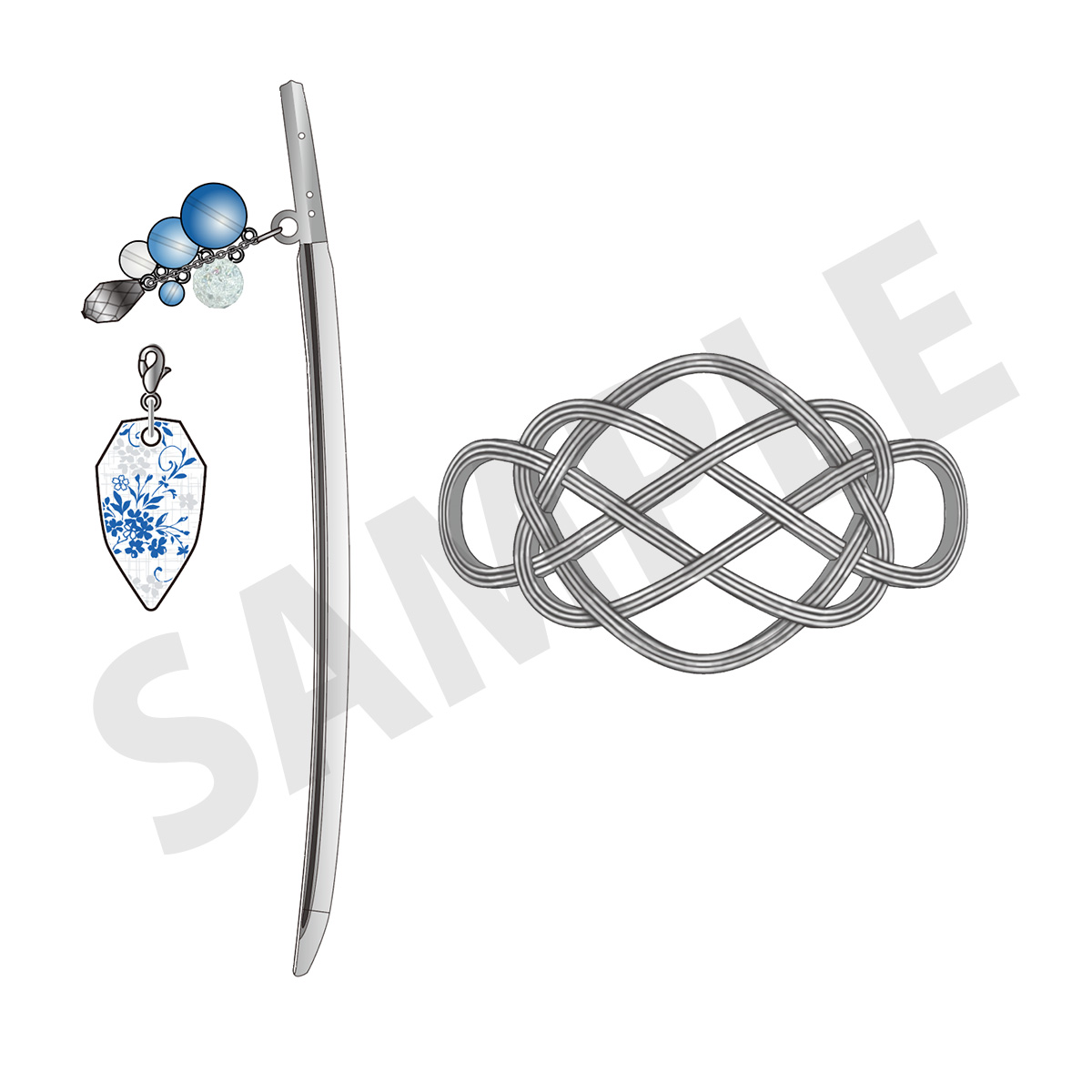 刀剣一本簪＆マジェステ