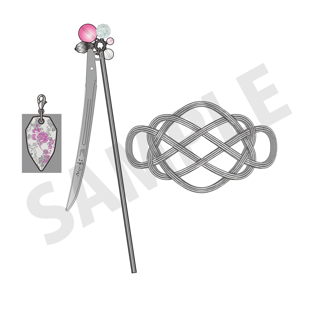 刀剣一本簪＆マジェステ