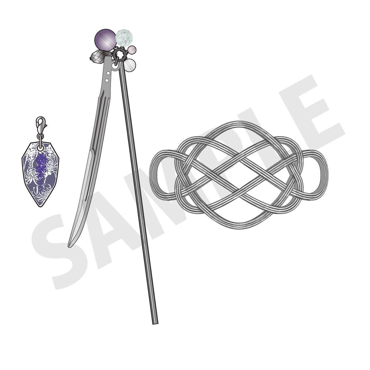 刀剣一本簪＆マジェステ