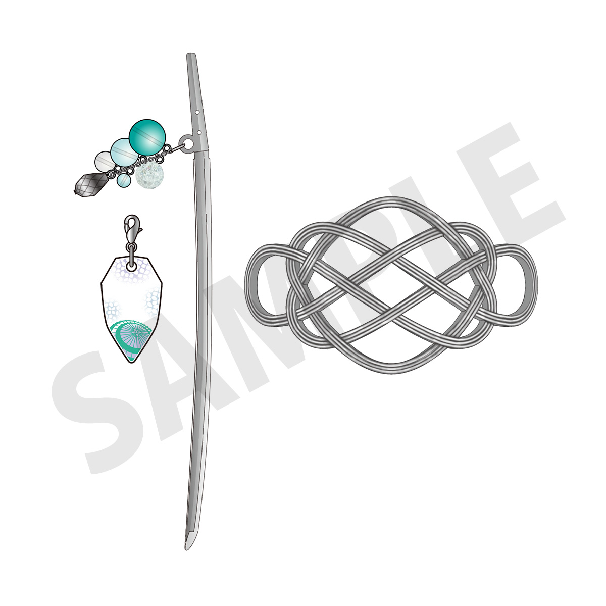 刀剣一本簪＆マジェステ