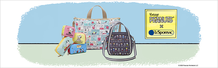  LeSportsac　×　スヌーピーコラボ