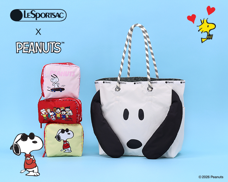 PEANUTS　✖　LeSportsac