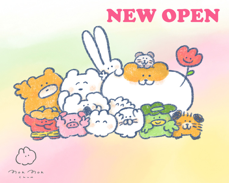 もくもくちゃんショップオープン告知