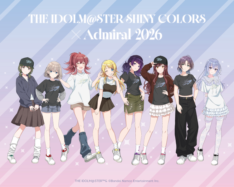 THE IDOLM@STER SHINY COLORS × Admiral 2026