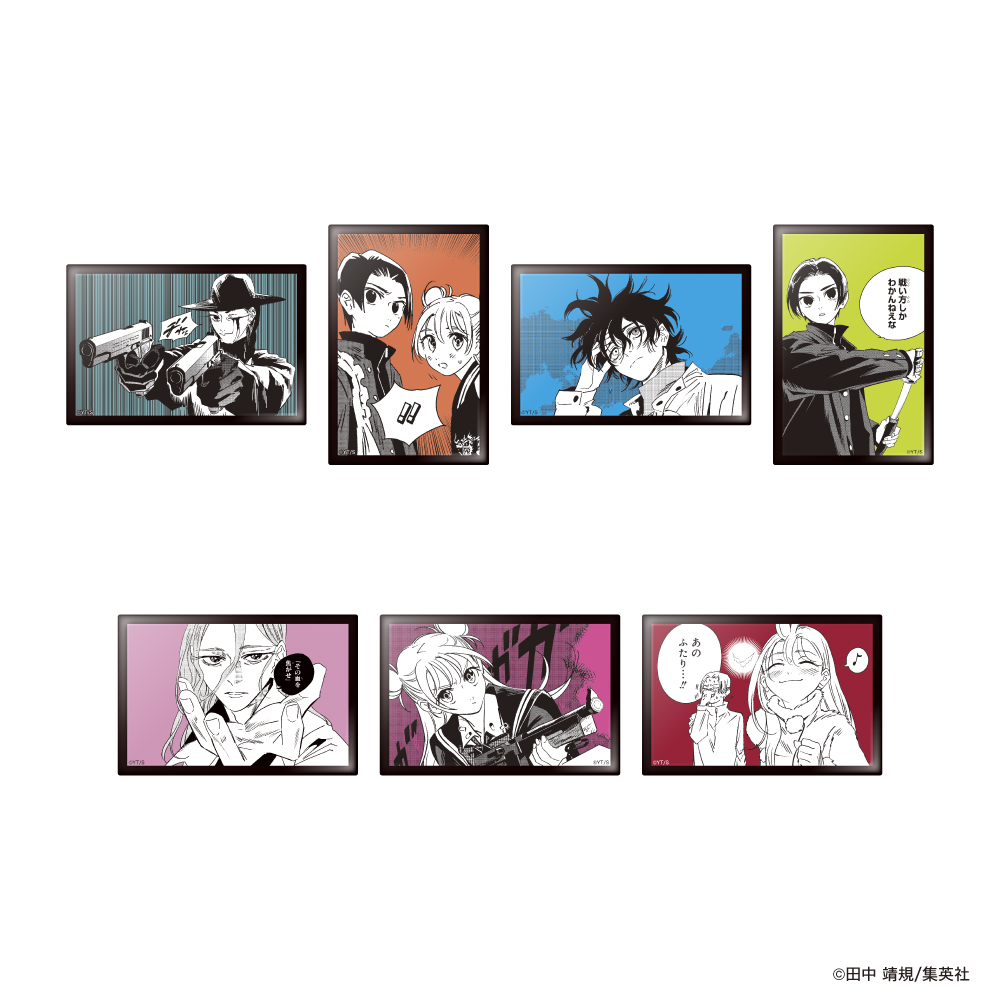 トレーディングスクエア缶バッジ（全7種）