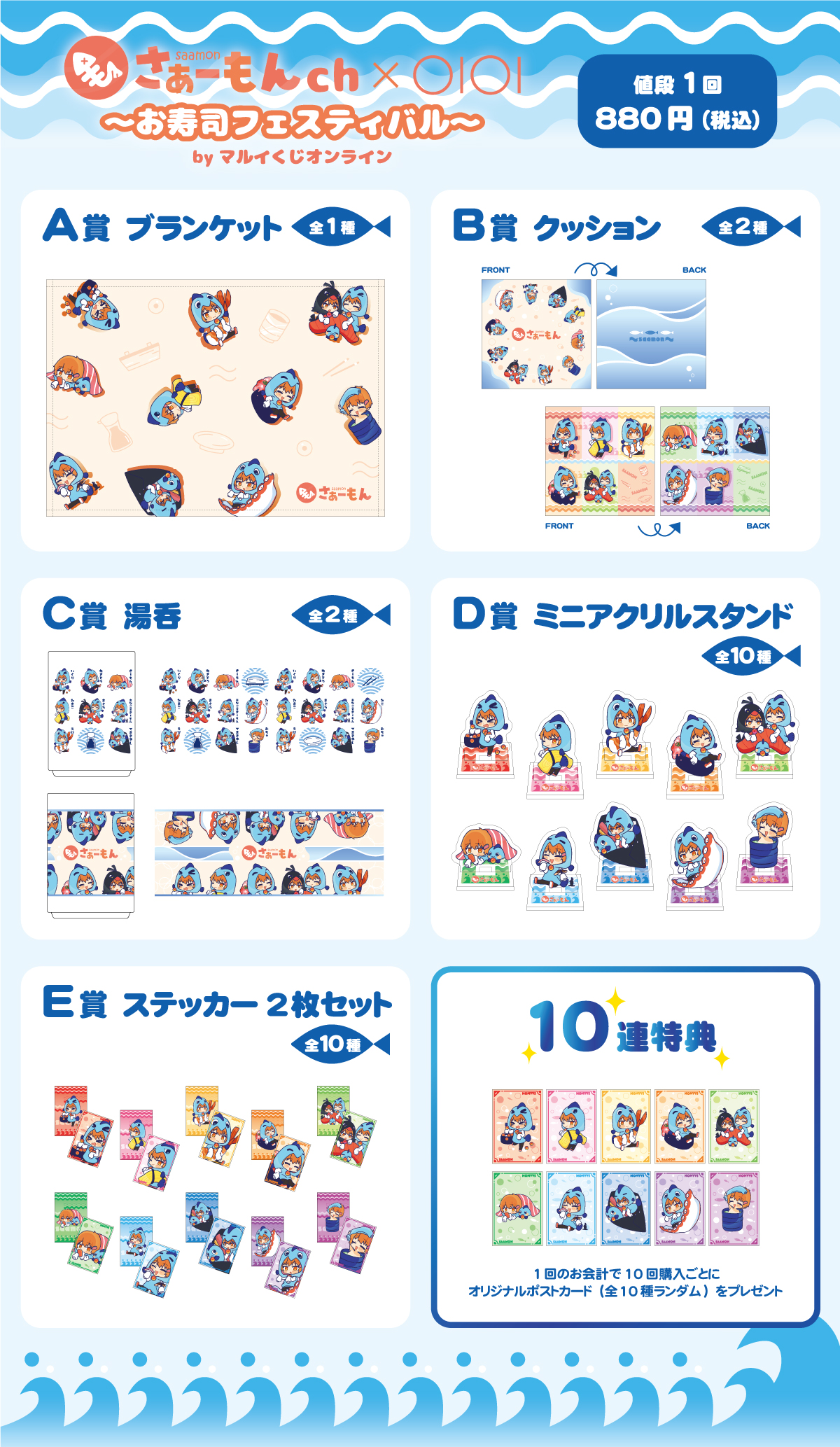 景品ラインナップ