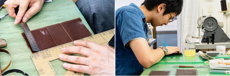 職人の手作業