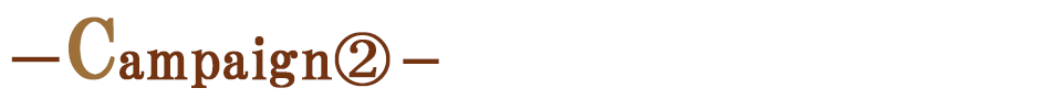 キャンペーン②