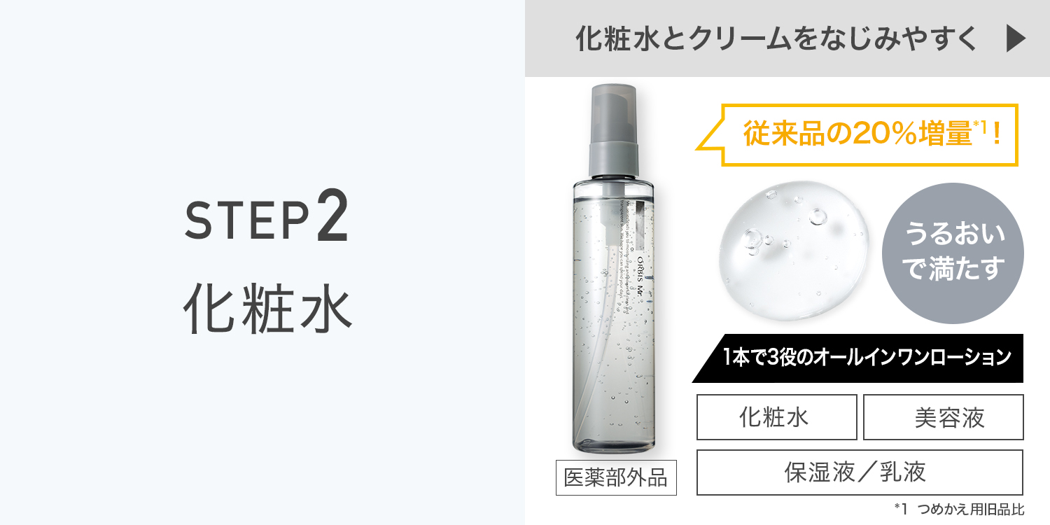 オルビスミスター　化粧水