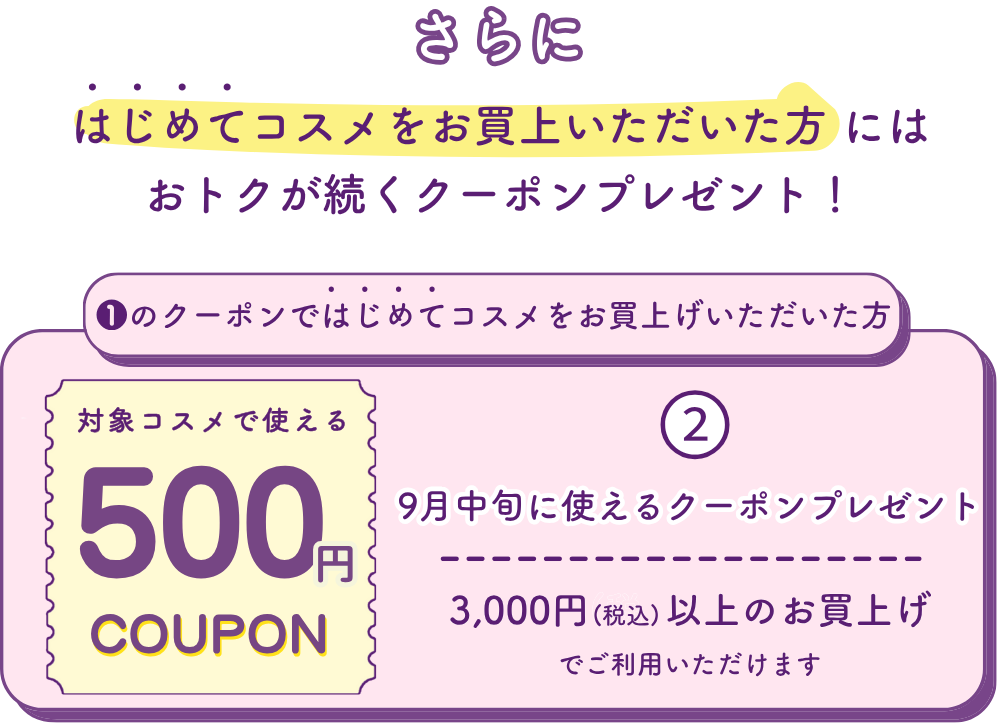 ５月マルコとマルオ　コスメ　5/23(金)～6/1(日)