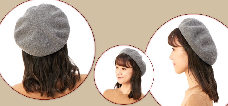 ベレー帽の選び方とかぶり方のポイントって ヘアスタイル別にコーデとアレンジ方法も紹介 ファッション通販 マルイウェブチャネル