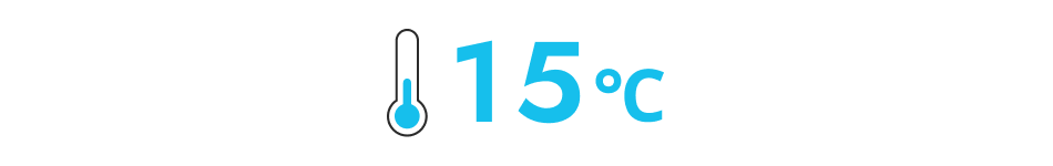 15℃