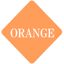 オレンジ系