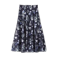 レースドキングオープンショルダーニットミディ丈ワンピース | セゾン