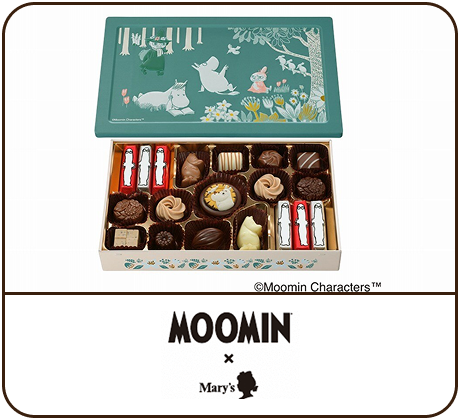 ムーミン×メリーチョコレート バレンタインチョコレート