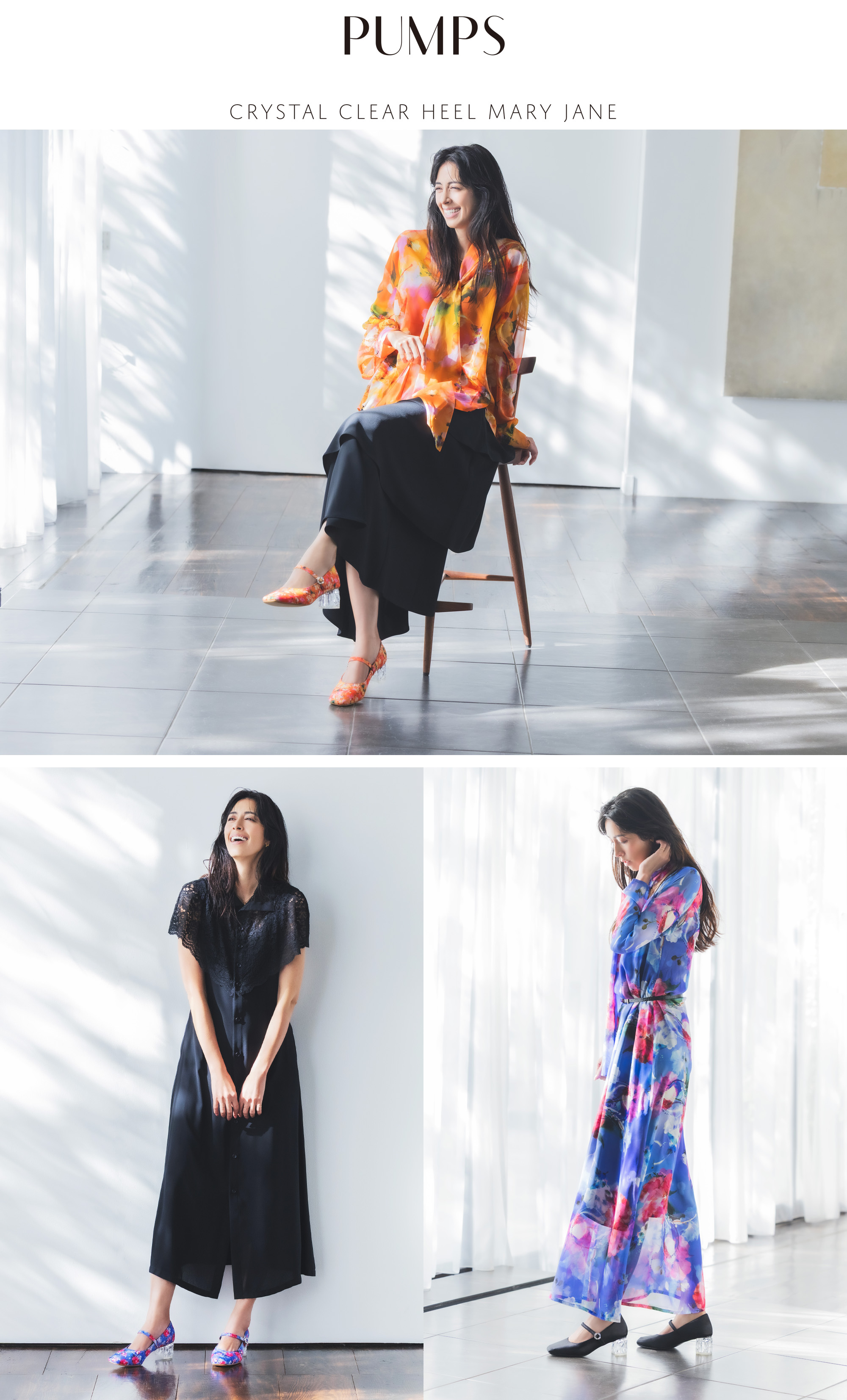 クリアヒール メリージェーン