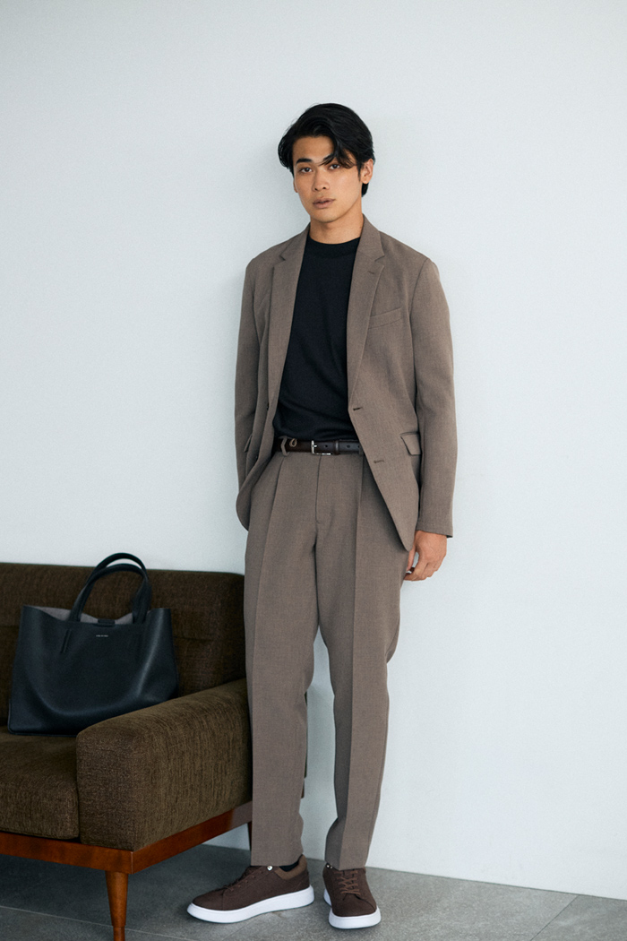 ナノ・ユニバース　メンズ　コーディネート