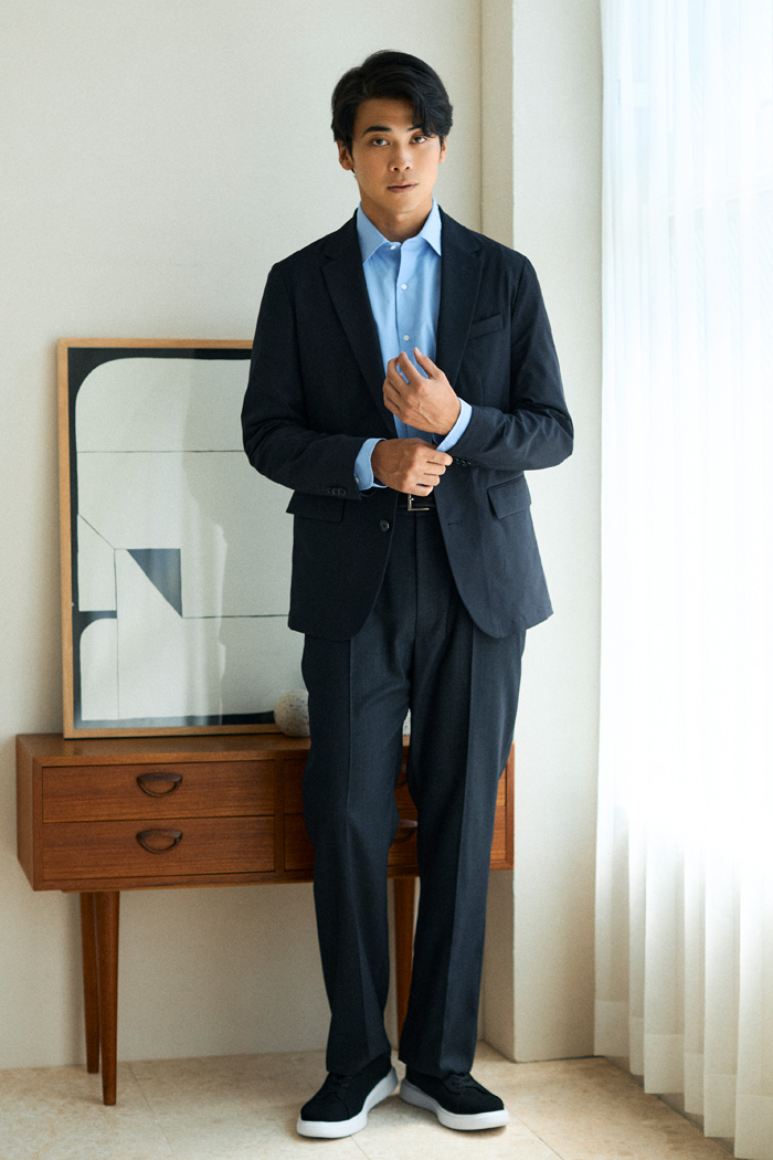 ナノ・ユニバース　メンズ　コーディネート