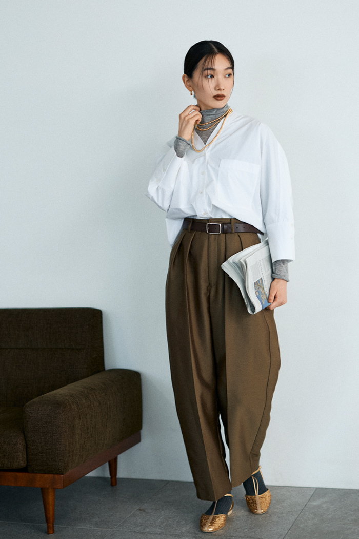 ナノ・ユニバース　レディス　コーディネート