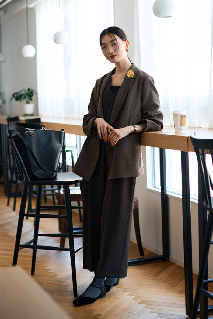 ナノ・ユニバース　レディス　コーディネート