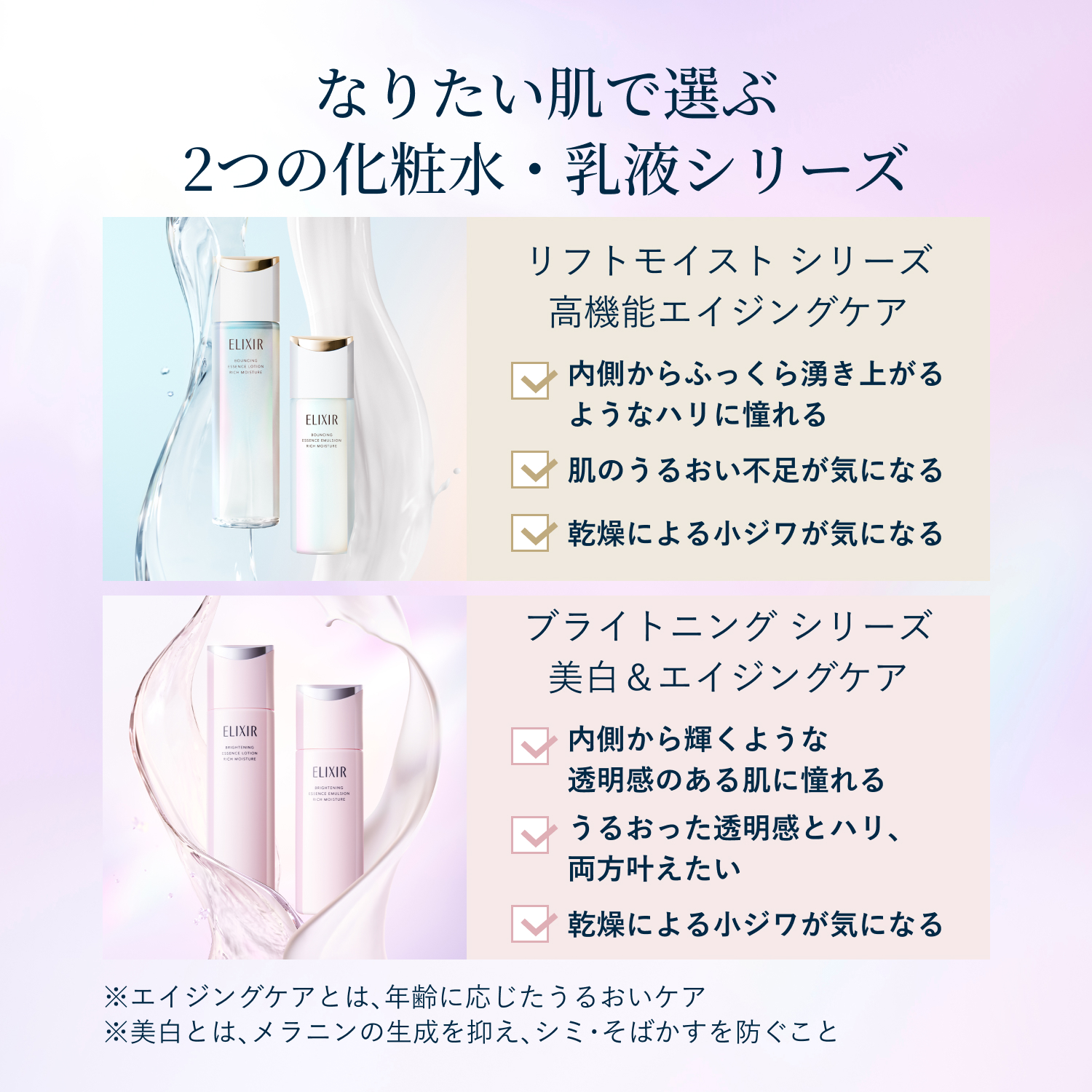 エリクシール「ブライトニング　ローション」