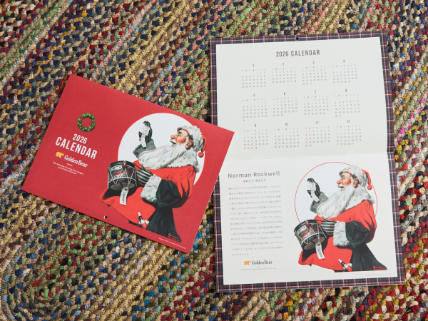 ゴールデンベア　ノベルティ　2026オリジナルカレンダー