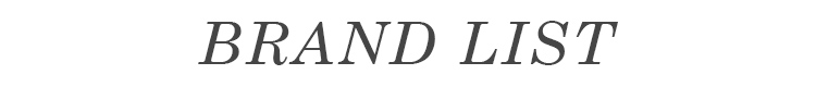 ブランドからさがす