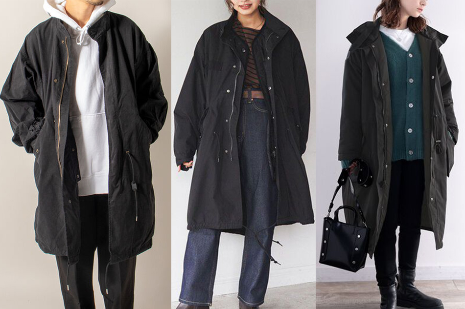 黒色モッズコートでおしゃれな着こなし！人気ブランドとおすすめ商品 | ファッション通販 マルイウェブチャネル