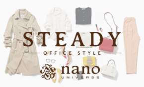 vol.134 STEADY OFFICE STYLE by nano universe