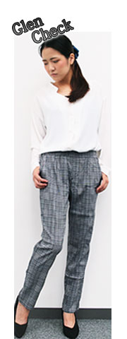 うれしい機能付！ストレッチテーパードパンツ