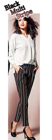 うれしい機能付！ストレッチテーパードパンツ