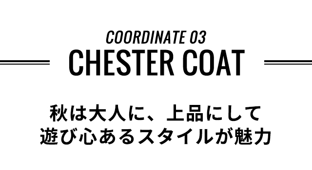 コーディネート３　コート