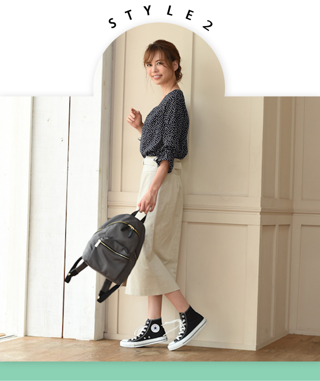 ×スカートのコーディネート