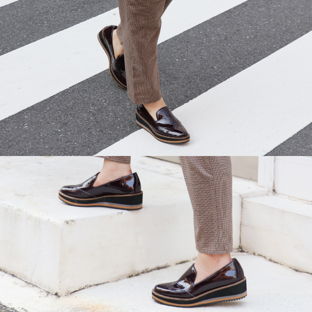 プラットフォームシューズ