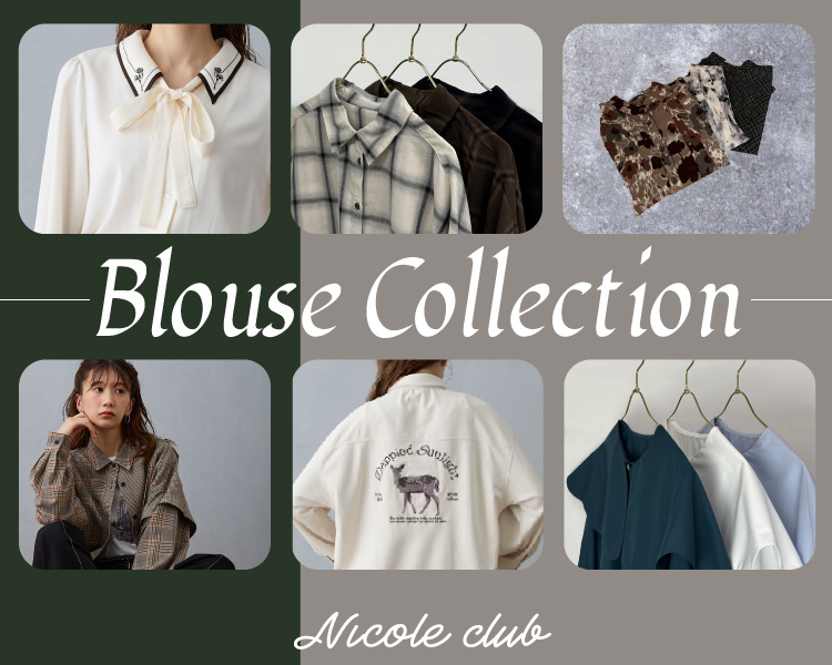 ニコルクラブ(NICOLE CLUB)　レディース　blouse collection（ニコルクラブ）