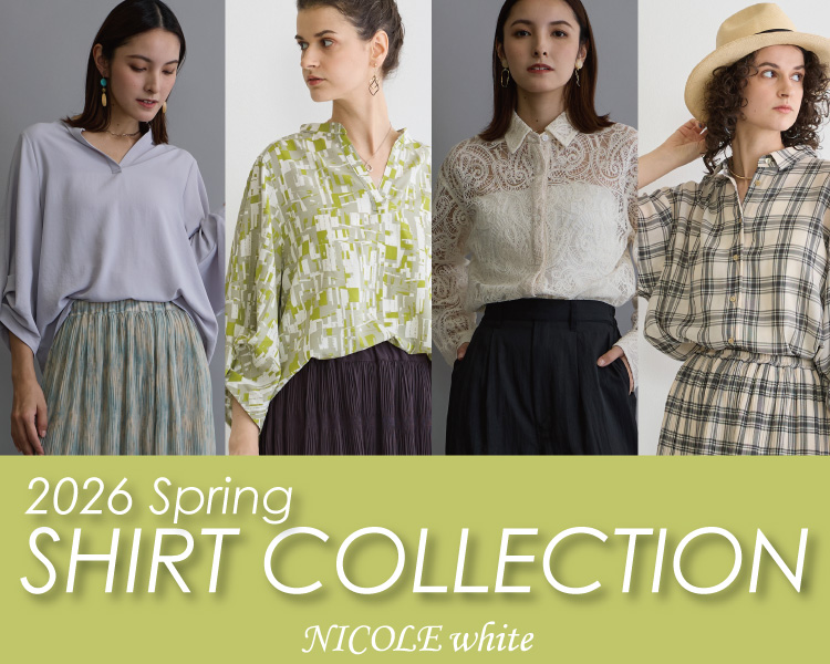 ニコルクラブ(NICOLE CLUB)　レディース　「SHIRL COLLECTION」