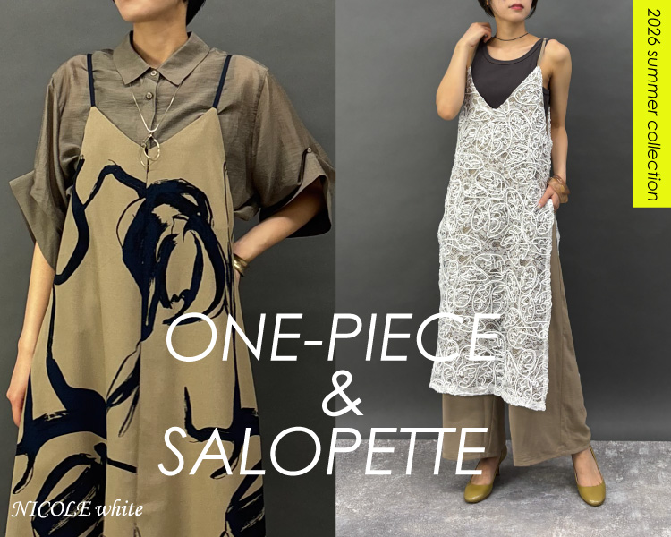 ニコルクラブ(NICOLE CLUB)　レディース　ONE PICE＆SALOPETTE