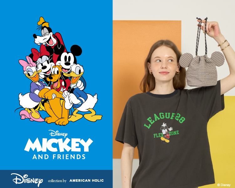 アメリカンホリック(AMERICAN HOLIC)　レディース　MICKEY AND FRIENDS