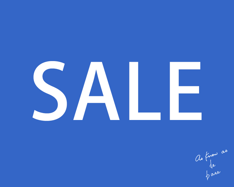 アズ ノゥ アズ ドゥ バズ(as know as de base)　レディース　sale
