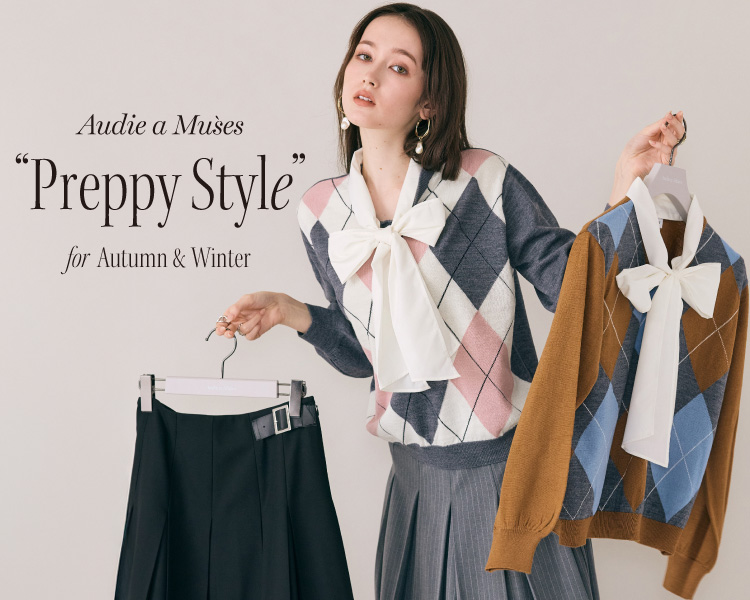 オーディア ミューズ(Audie a Muses) 　レディース　Preppy Style