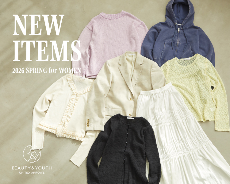 ビューティー＆ユース ユナイテッドアローズ(BEAUTY&YOUTH UNITED ARROWS)　レディース　NEW ITEMS