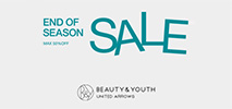 ビューティー＆ユース ユナイテッドアローズ(BEAUTY&YOUTH UNITED ARROWS)  　レディースメンズ　END OF SEASON SALE