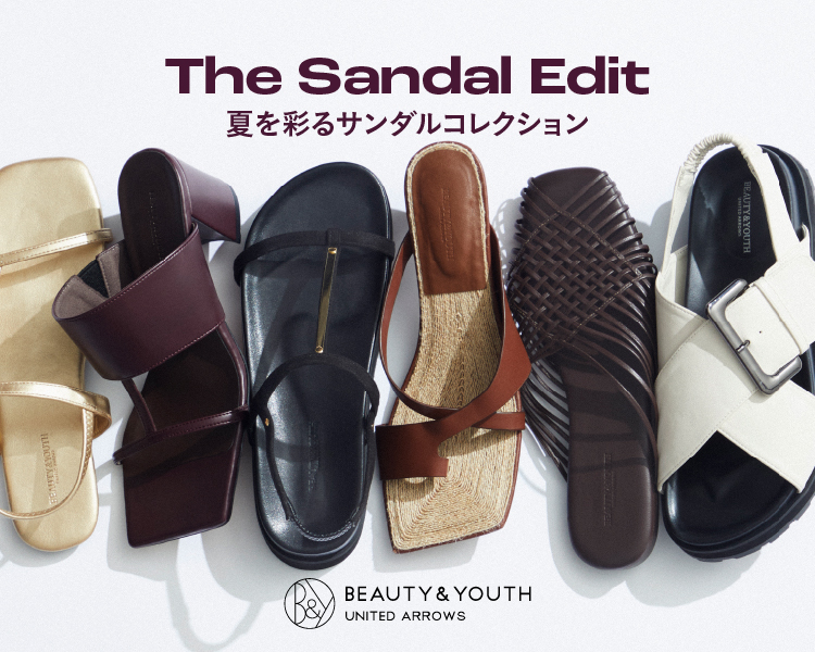 ビューティー＆ユース ユナイテッドアローズ(BEAUTY&YOUTH UNITED ARROWS)　The Sandal Edit