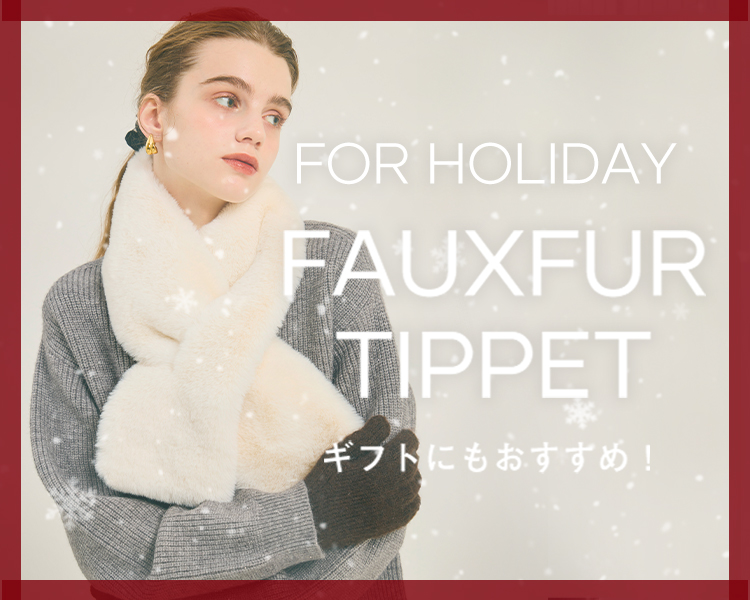 コカ(coca)　レディース　FAUXFUR TIPPET