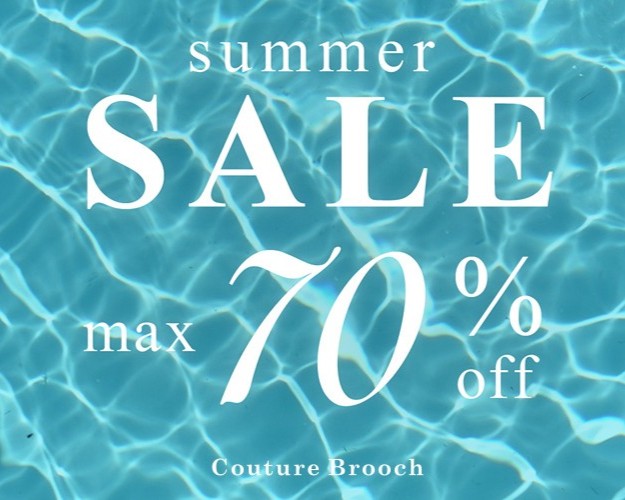 クチュールブローチ(Couture Brooch)    レディース　SALE max 70% off