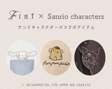 フィント(FINT) レディース　サンリオキャラクターズコラボアイテム